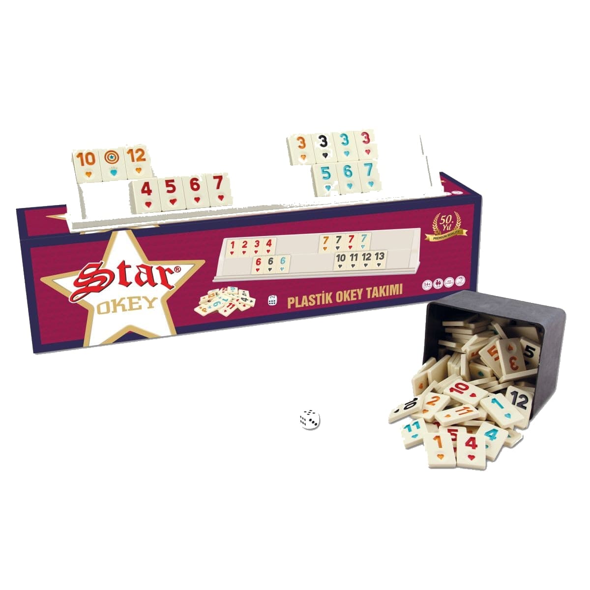 STAR PLASTİK OKEY TAKIMI