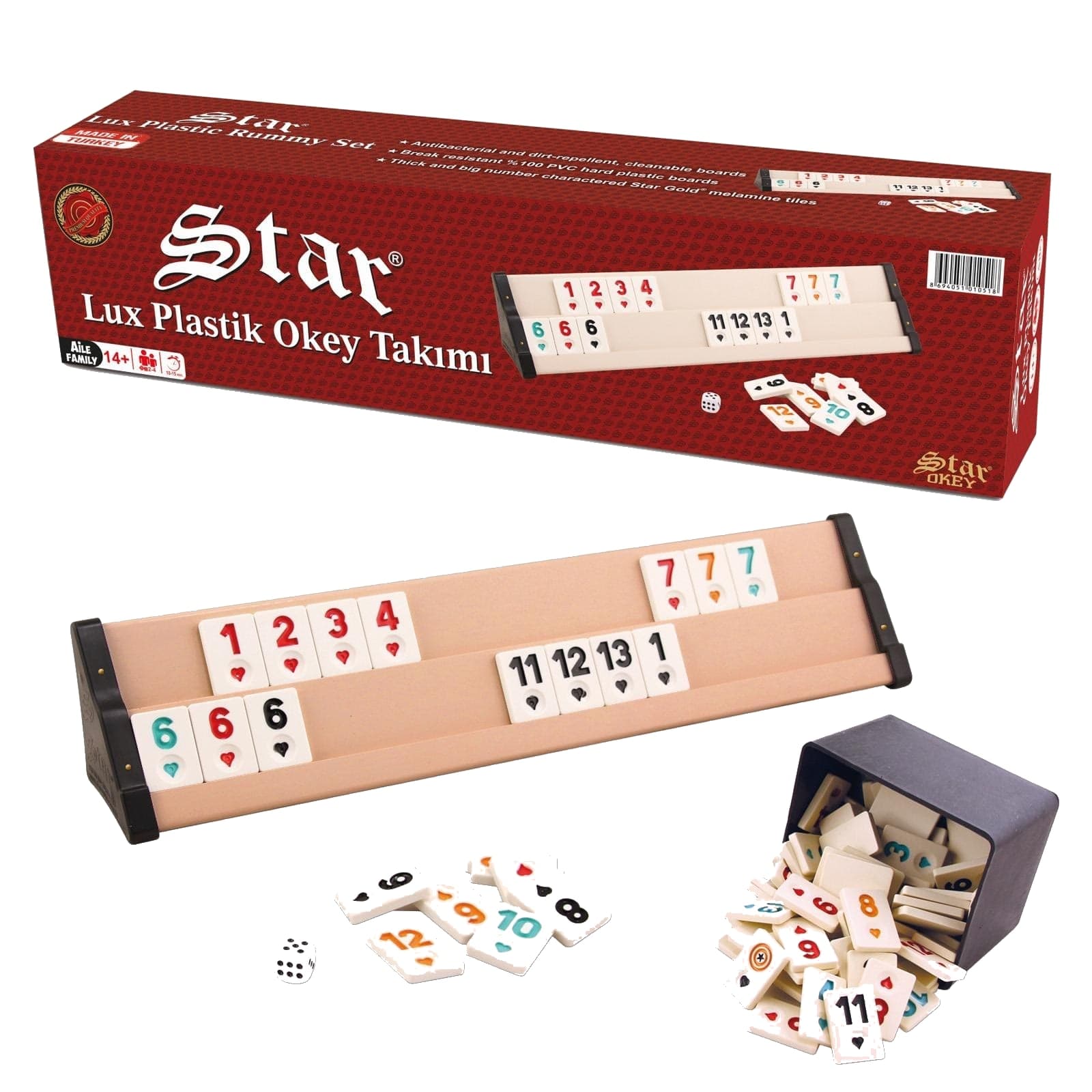 STAR LÜKS PLASTİK OKEY