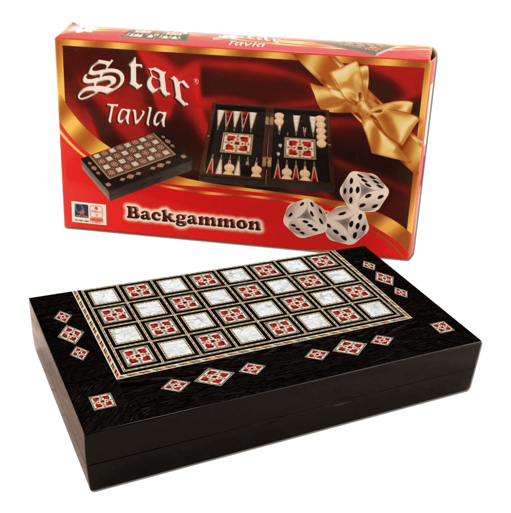 STAR ANTİK MİNİK SEDEFLİ TAVLA