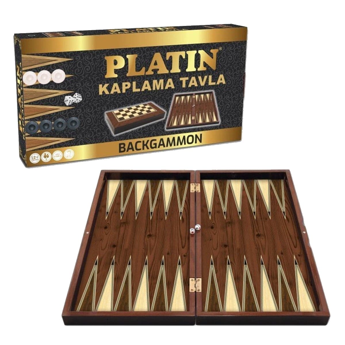 STAR PLATİN TAVLA CEVİZ